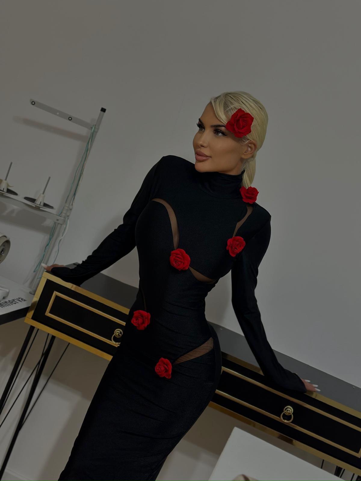 Noir Obsession Gown - imagine 4